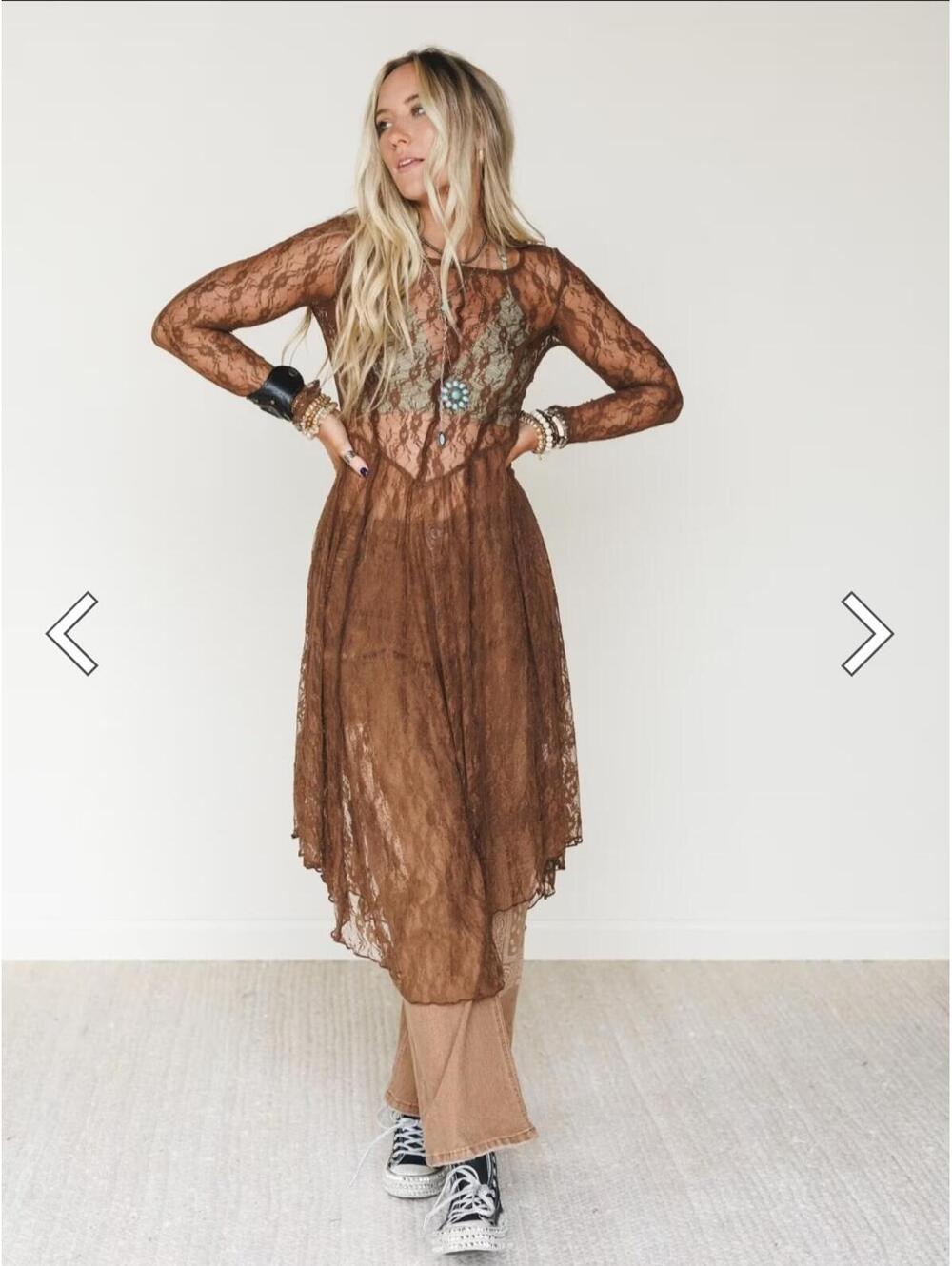 three bird nest sunstone vale  Dress sz L